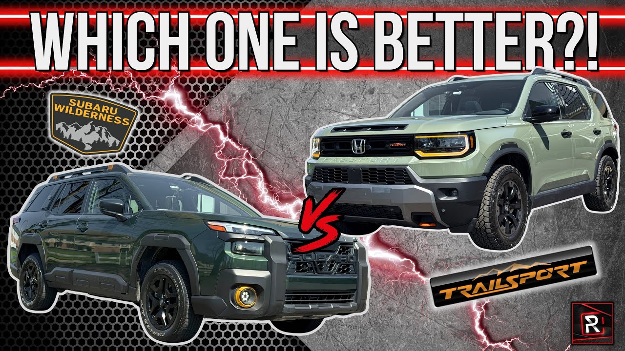2026 Honda Passport TrailSport Vs. 2026 Subaru Outback Wilderness | Detailed Comparison & Breakdown