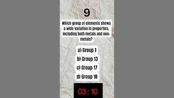 "Unveiling Chemistry: P-Block Elements Quiz 🧪 | Test Your Knowledge with 50 Rapid-Fire Questions!"