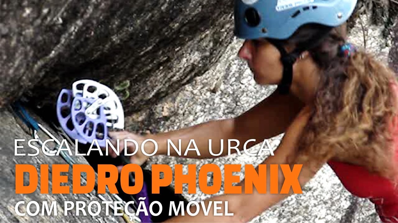 Escalada com proteção móvel na Urca - Diedro Phoenix no Morro da Babilônia | Ótimo para aprender