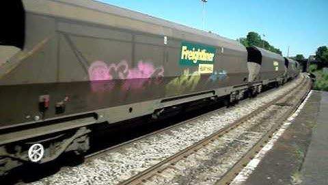 Freightliner Class 66 Number 66585 Passing Lawrence Hill Working A Coal Train With A 2 Tone