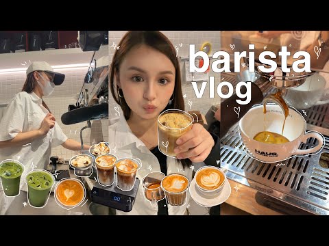 Barista Vlog in Hong Kong: morning shifts, my birthday & special coffee drinks