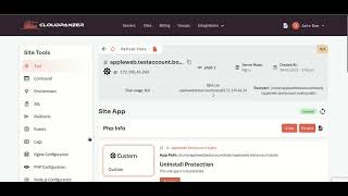 How to check site log Nginx error ?