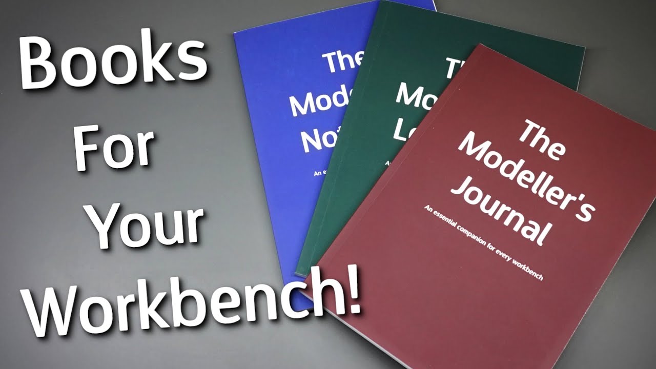 I Wrote These Modelling Books To Help You At Your Workbench! - YouTube