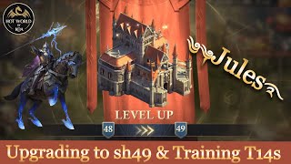 Upgrading to sh49 & Training T14s | ༄༆Jules࿐| King Of Avalon|