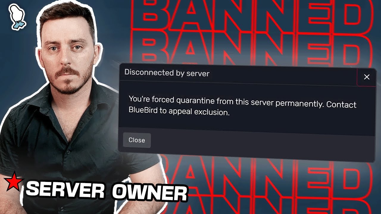 GTA RP SERVER OWNER GETS BANNED FROM HIS OWN SERVER... - YouTube