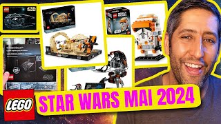 3 NOUVEAUX SETS LEGO STAR WARS DE MAI 2024 REVELES!