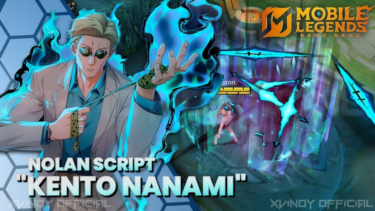 ULTRA SCRIPT!! NOLAN as KENTO NANAMI JUJUTSU [ 3D MODEL ] | FULL EFFECT | 3 REPLACE [ STARLIGHT ON ]