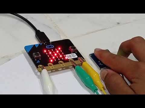 Micro bit touch sensor