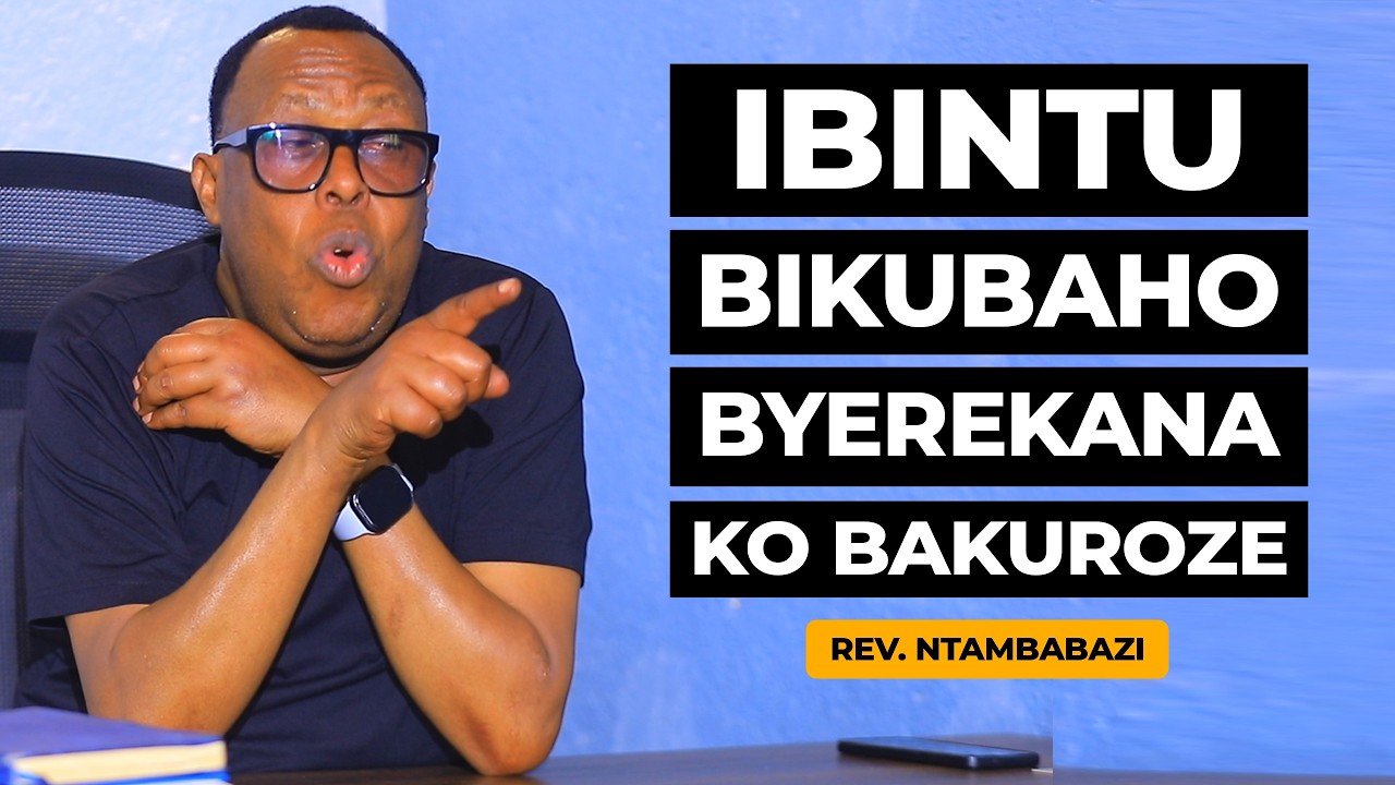 IBIMENYETSO SIMUSIGA BYEREKANA KO WAROZWE / igisubizo ku bantu barozwe - Rev. NTAMBABAZI