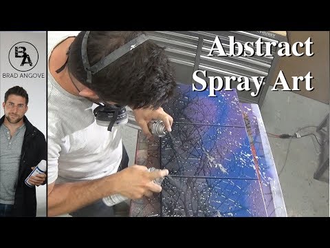 Cool Abstract Spray Can Art - YouTube