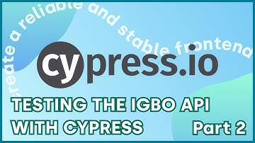 Testing the Igbo API with Cypress