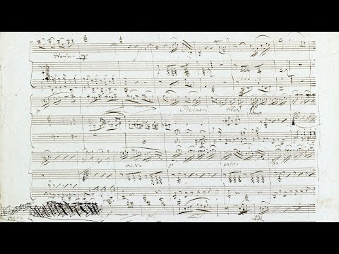 Manuscript] Schubert: Arpeggione Sonata, D. 821 (1824) ― Maria