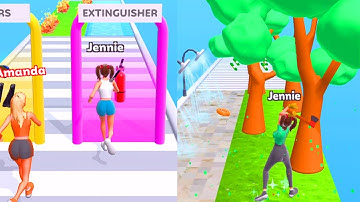 Beauty Race💄👒 New Game | Gameplay Walkthrough all Level | Games Android-IOS