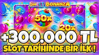 🍭 Sweet Bonanza Küçük Kasa 🍭 SON 2.600 TL İLE KÖŞEDEN DÖNDÜK! +300.000 TL SLOT TARİHİNDE BİR İLK!