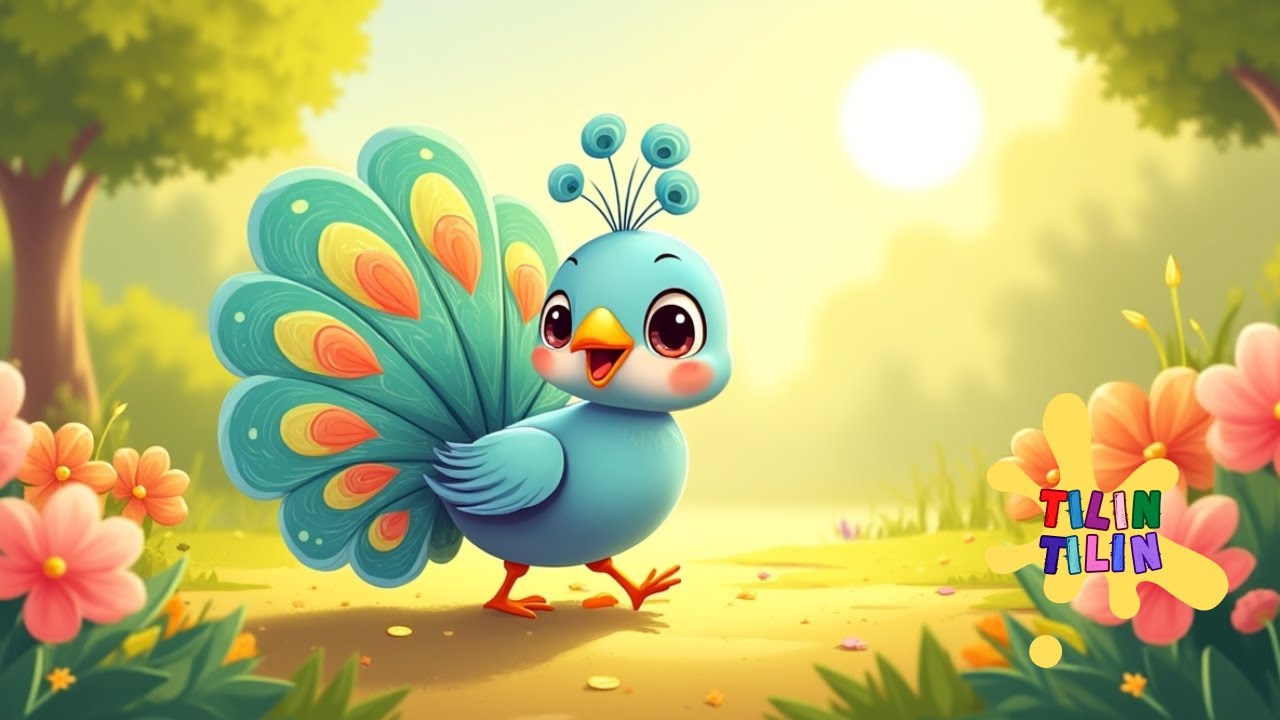 🎶🦚 Música Infantil | Pavão Colorido 🌈 Canções Infantis para Dançar