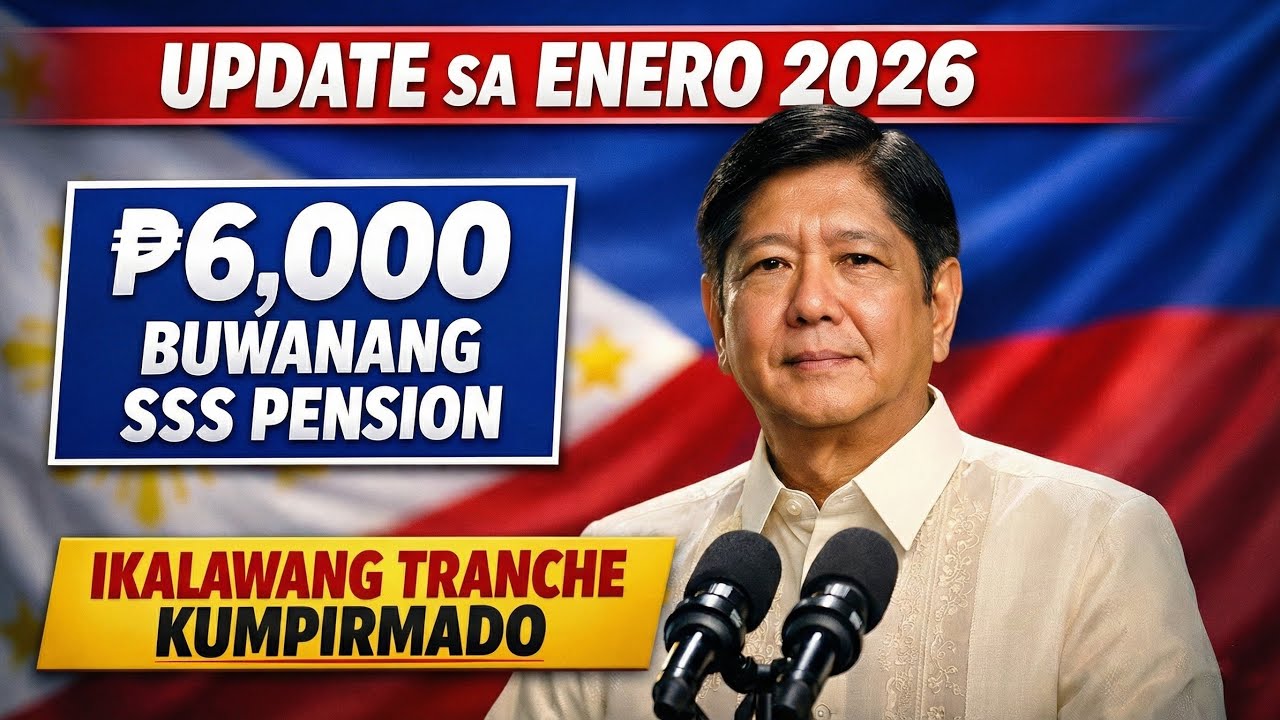 🎉 Mga Senior, MAGDIWANG! ₱6,000 Buwanang SSS Pension + JANUARY 2026 2nd Tranche UPDATE! ✅