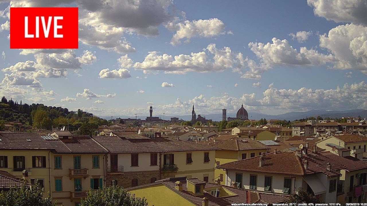Webcam Live Firenze - in diretta