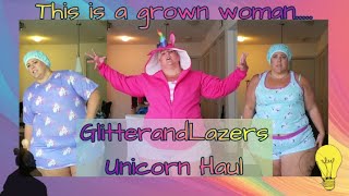 GlitterandLazers React: Totally Sober 32-Year-Old Buys Childish Clothes that Don't Fit(Unicorn Haul)