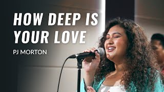 How Deep Is Your Love - PJ Morton / Bee Gees | Live Cover Studio Session (Acoustic Band)