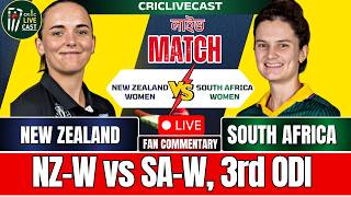 🔴New Zealand Women vs South Africa Women, 3rd ODI Match | NZ-W vs SA-W | Live Score Updates screenshot 3
