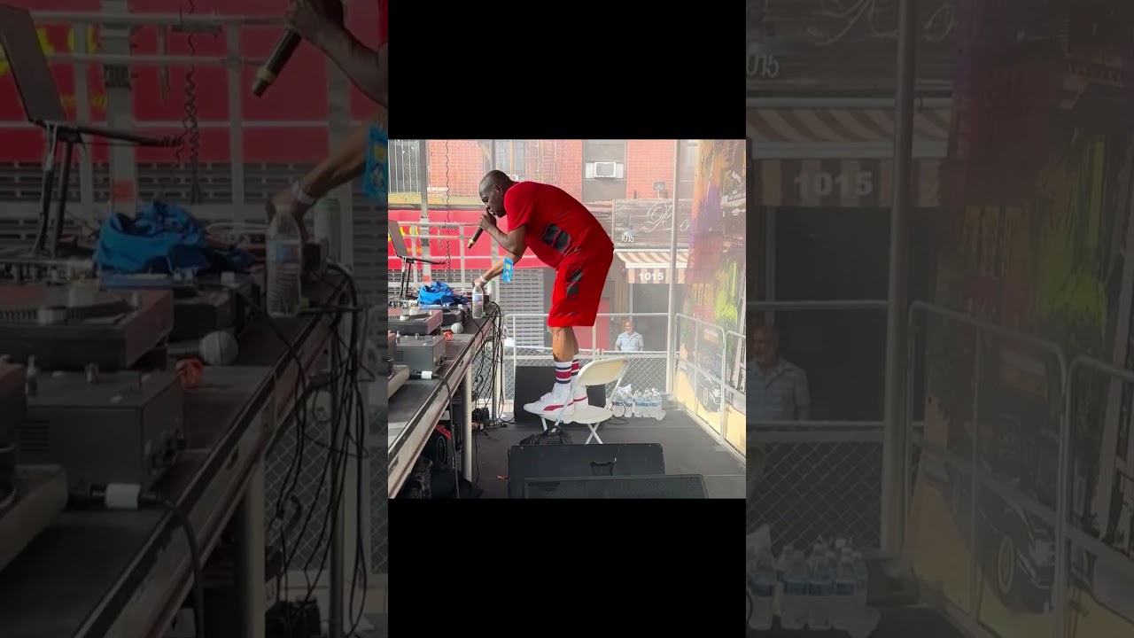 Salutes! When DJ Mr.  Cee was on the set in Brooklyn, he gave us his body and soul! 🎤🎧RIP Mr. Cee🕊🙏🏾