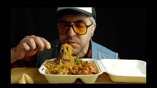ASMR | Mukbang | Chow Mein Orange Chicken Panda Express