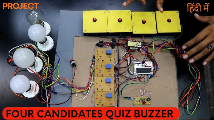 Buzzer quizz HF - Mise en Scène