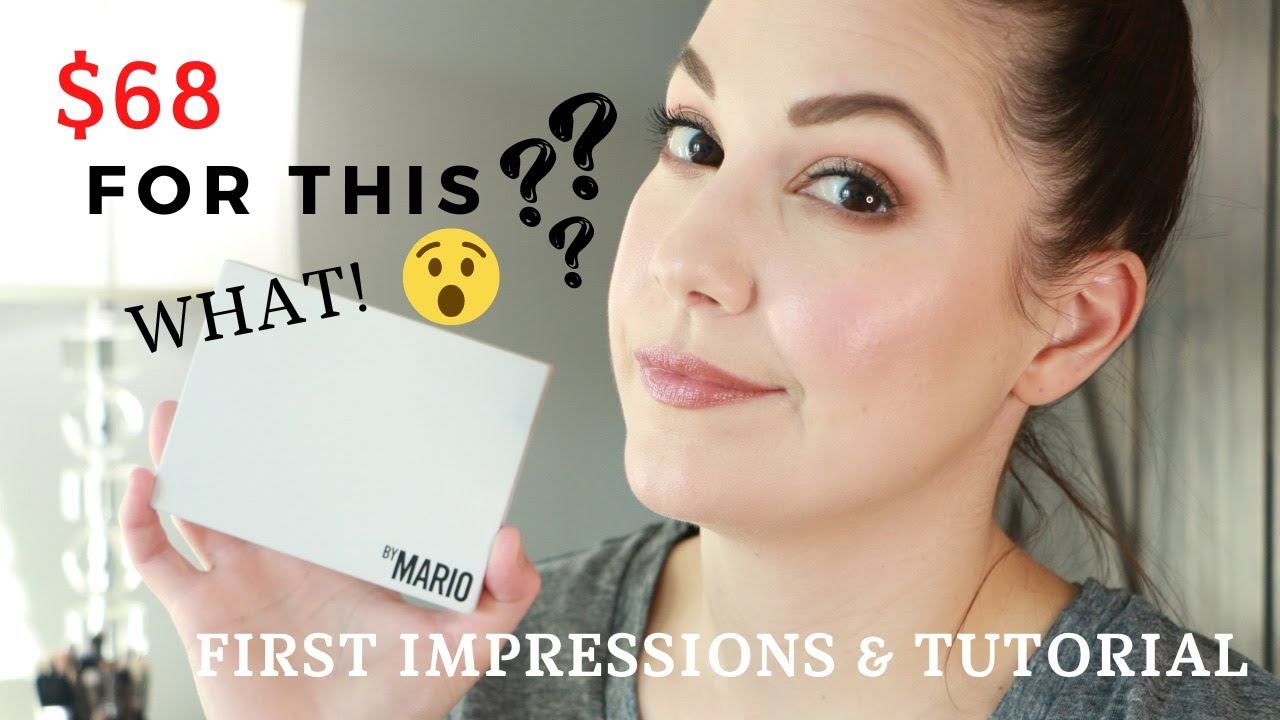 Ethereal Eyes Makeup by Mario Palette First Impressions YouTube