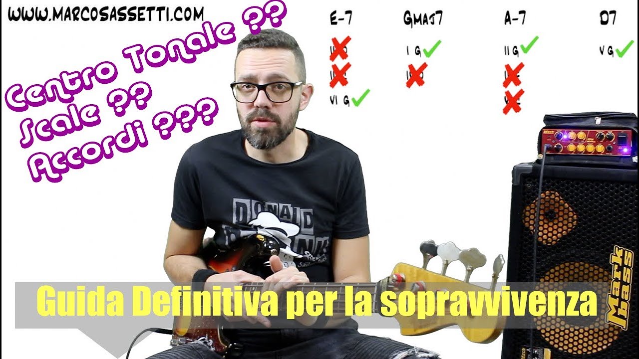 Lezioni di Basso 39 - Centri Tonali