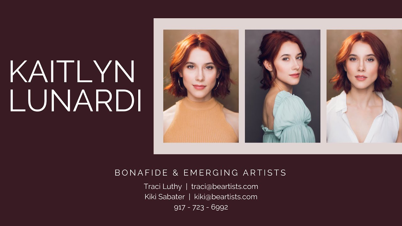 Kaitlyn Lunardi | 2024 Acting Reel - YouTube