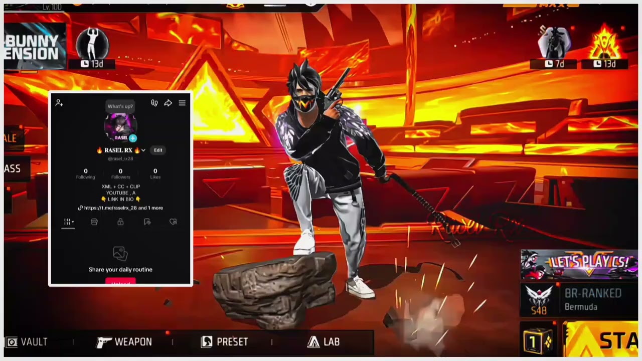 Free Fire Welcome Back Xml Cc Clip Video 🥱🔥 Free Fire Attitude Boys Xml Video Edit Alight Motion 💫😎