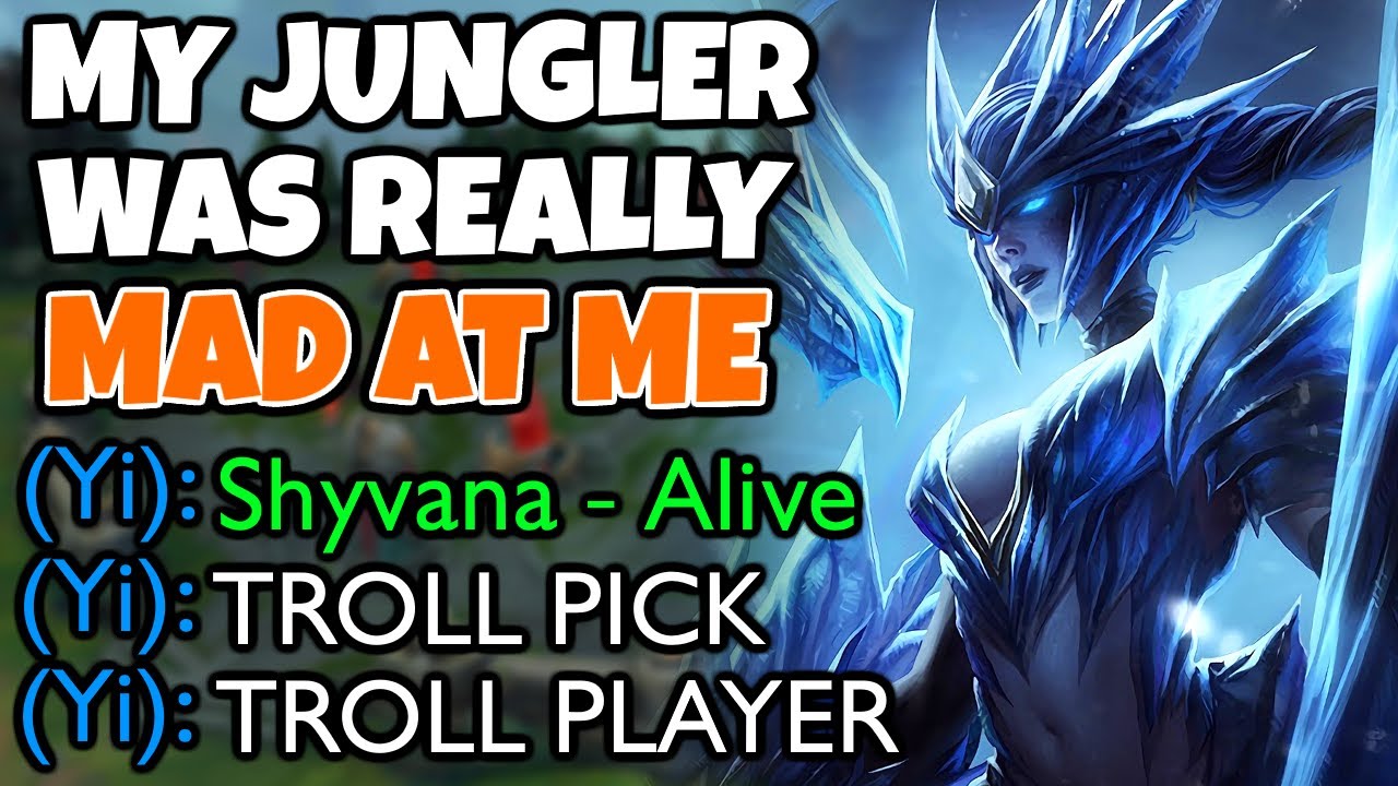 My jungler was NOT HAPPY about AP Shyvana Mid. I carried him anyways. | 13.7 - League of Legends