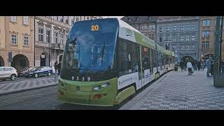 Czech Republic, Prague, tram 20 ride from Thákurova to Malostranské náměstí
