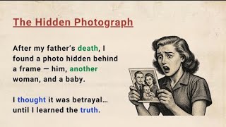 Learn English through Stories Level 3 The Hidden Photograph  Emotional English Story for Listening