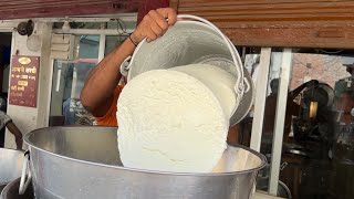 Unique Huge Dry Fruit Rabri Lassi of Lucknow | Indian Street Food