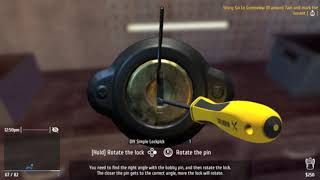 THIEF SIMULATOR GAMEPLAY - How to pick the lock Lockpicking 101