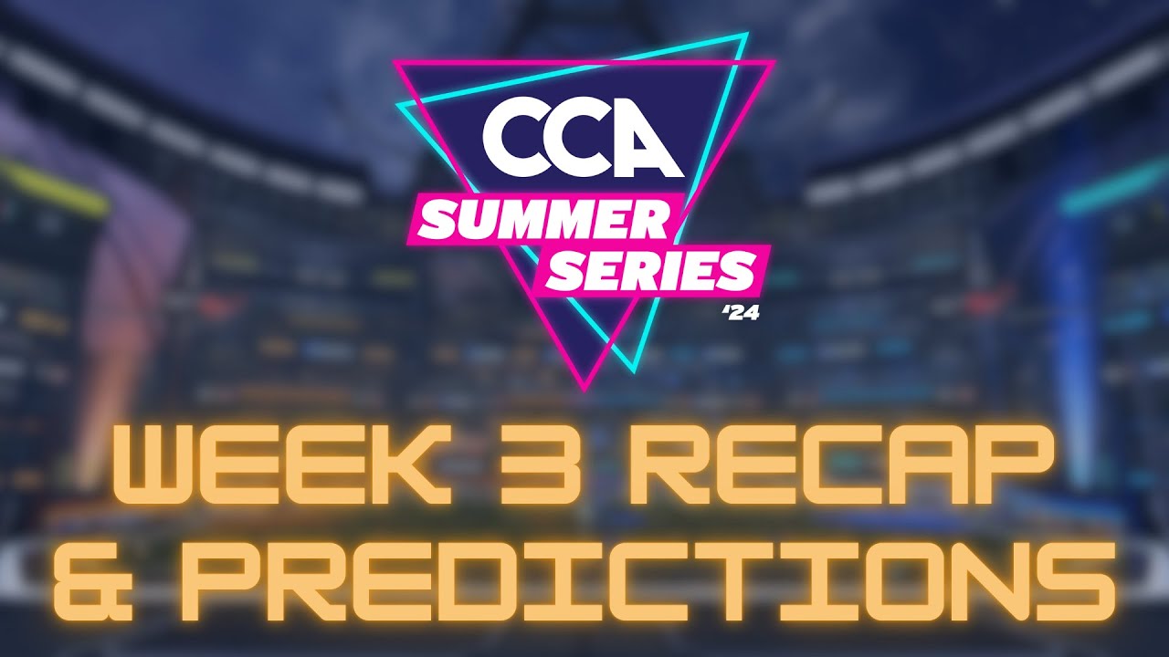 CCA NC WEEK 3 RECAP intelligence overview