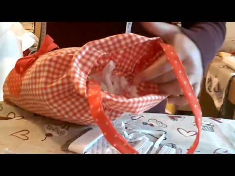 🏡🧵✂️ Porta sacchetti Cucito creativo Facilissimo  Tutorial passo passo