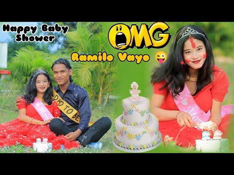 HAMRO BABY SHOWER PANI PURA VAYO BABY 8 MONTHS VAYO HOI TW STY HARU