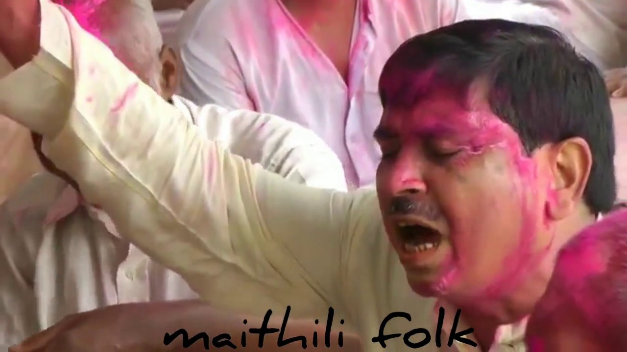 Beautiful Maithili Holi Folk By Villagers  Sunnar Maithili Faguaa Song by Mithilak Gramin