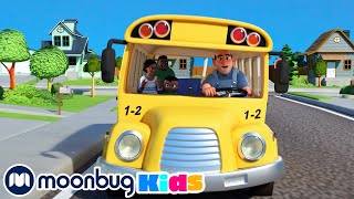 Wheels on the Bus V4 - Sing Along | @CoComelon | Moonbug Literacy
