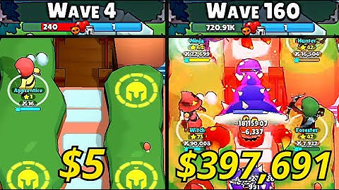 how i became rich in this FREE tower defense game