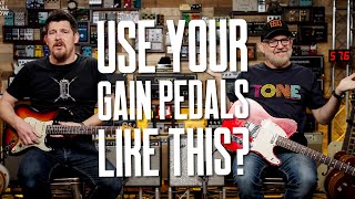Would You Run Your Overdrives & Boosts Like This? [Three Gain Stages & The Truth]