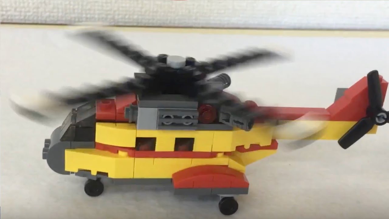 Lego レゴでヘリコプター作ってみた おもちゃ キッズ Lego Toys Youtube
