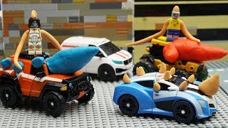 LEGO Virus Attack! Tobot Robot Arcade mini Car 💖 Play Doh Cartoons Adventure Toys LEGO Virus Attack! Tobot Robot Arcade mini Car 💖 Play Doh Cartoons Adventure Toys