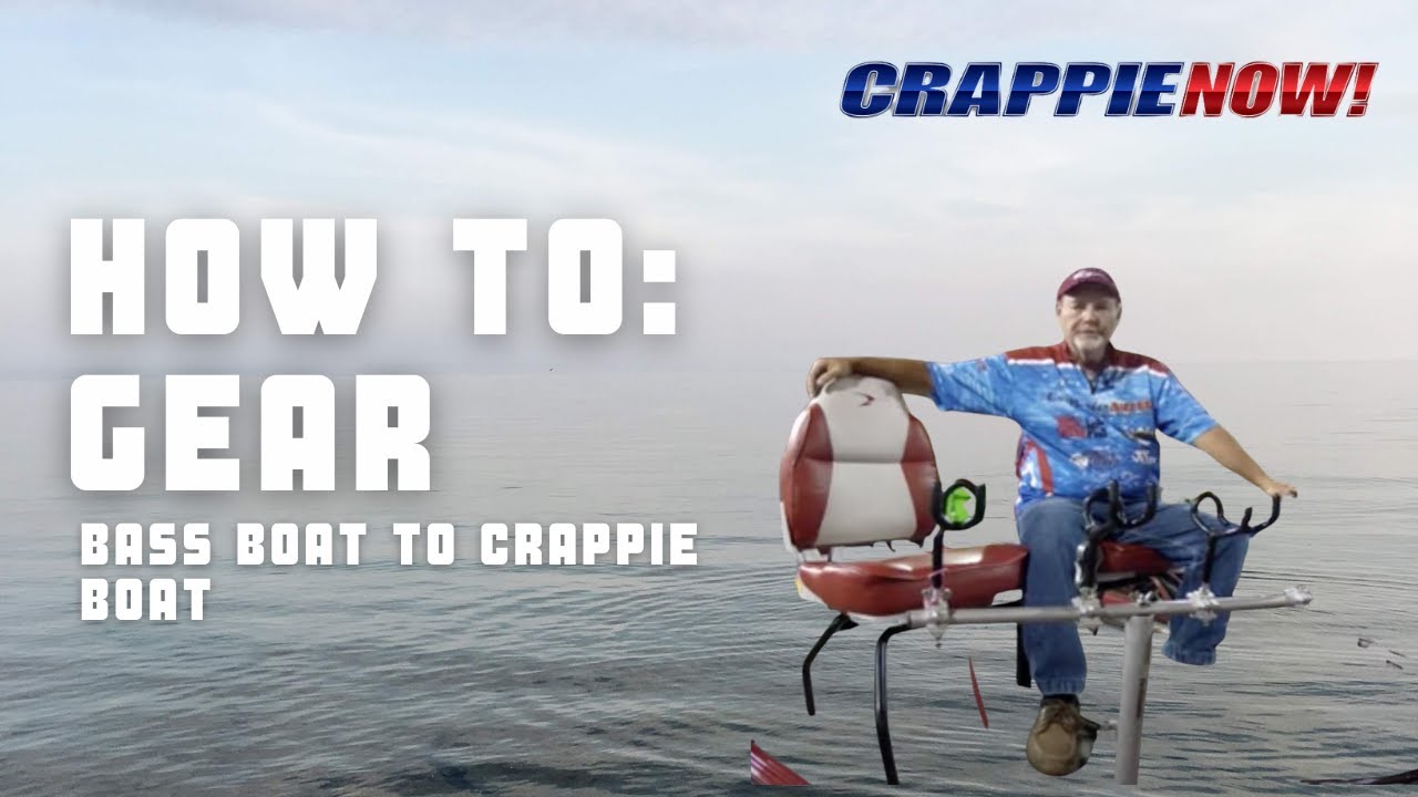 Rigging a Crappie Boat Seating and Pole Holder Placement in