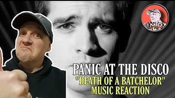 Panic At The Disco Reaction - "DEATH OF A BATCHELOR" | NU METAL FAN REACTS |