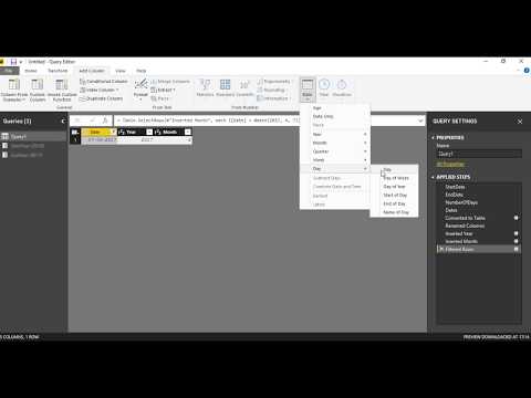 Session 10 Creating Date Dimension using Parameters