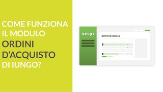 IUNGO | modulo ordini d'acquisto screenshot 3