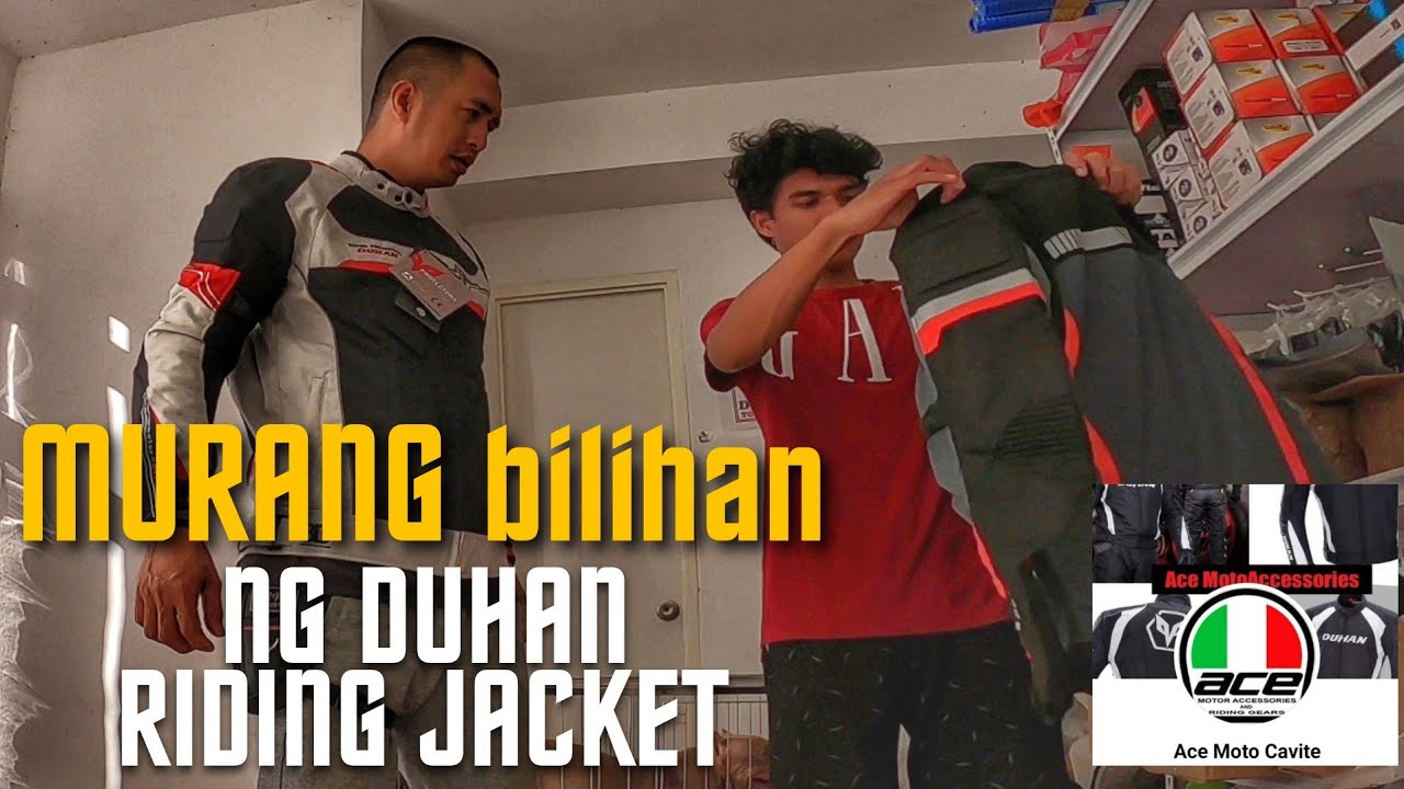 MURANG RIDING JACKET DITO SA CAVITE | DUHAN  #ACEMOTOCAVITE